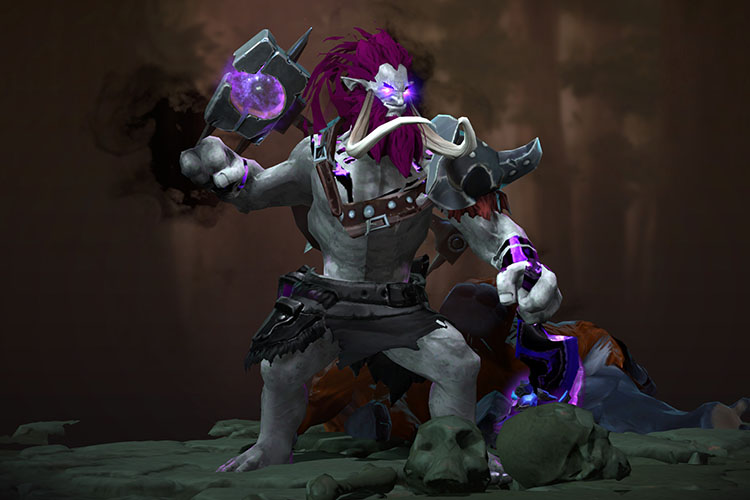 Purple Arcana Magnus Human Model для Magnus